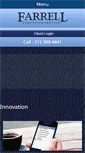 Mobile Screenshot of farrellslimousine.com
